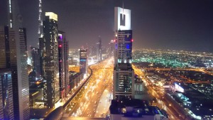 Dubai at night